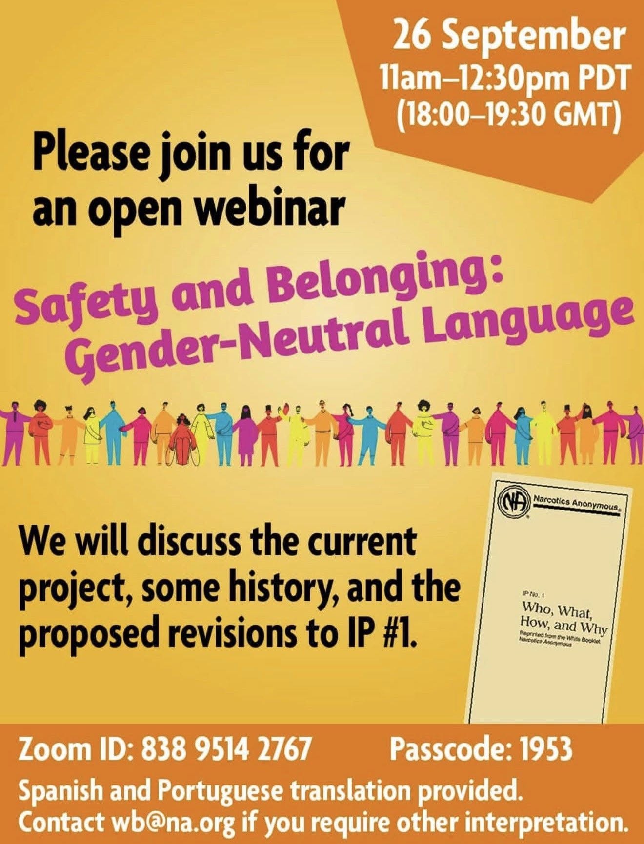 Gender Neutral Language Webinar